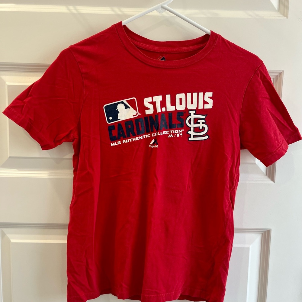 St. Louis Cardinals Red T-Shirt, unisex youth large